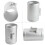 3Inch Mass Air Flow Sensor Maf Meter Adapter 76MM Air Flow Sensor Adapter Air Intake Meter Mount for 1