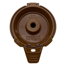 3PCS Brown Single Serve Ground Coffee Brew Basket Filter Compatible for  FlexBrew Coffee Maker