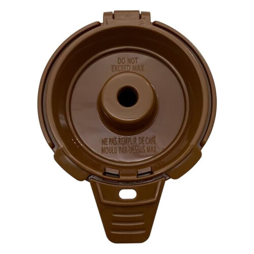 3PCS Brown Single Serve Ground Coffee Brew Basket Filter Compatible for  FlexBrew Coffee Maker