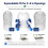 4 Pack Upgrade Gutter Downspout Guards, Heavy Duty Expandable Aluminum Gutter Filter, Leaf Gutter Downspout Screen 3