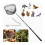 Chicken Net Catcher Foldable  & Leg Hook Replaceable Adjustable Thickened Pole Humanely Captures for Chicken,Fish 7