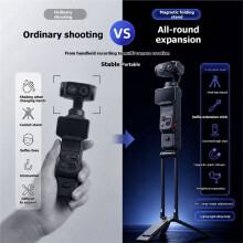 Magnetic Quick Release Tripod for Osmo Pocket 4 3 / Ultra 360 Rotation Handheld Vlog Mount Stand