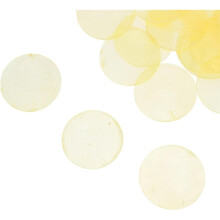 30pcs Capiz Sea Shells Pendant Beads Yellow Mica Disc Charms Flat Round Shape, Versatile Use for DIY Accessories