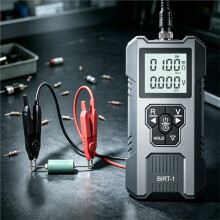Battery Resistance Tester Handheld Lead Lithium NiCd Analyzer for Lead Acid Lithium Nickels Cadmiums with Clip