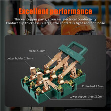 Disconnect Knife Double Throw 3P 100A 380V 3 Pole Safety Two-Way Switching Power Switches Industrial