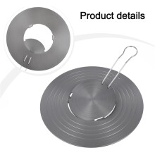 Piastra Termoconducente Rimovibile per Stufa A Combustibile, Diffusore da Cucina Spesso 3 mm per Una Distribuzione Uniforme del Calore