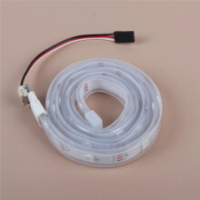 Bandes LED WS2812B 1M WS2812B 144LEDs Programmable Individuellement Adressable WS2811 Intégré 5050 RGB Bande LED
