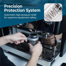 Set di Pulizia per Macchine da Caffè E61, Tazza di Pulizia per Retroflusso, per Tutte Le Macchine da Caffè con Testa di Infusione Standard da 58mm