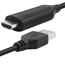 1080P Till USB-Videoinspelningskabel: en Realtidsadapter för Ljud- och Videoinspelning för Spelkonsoler och Videokameror.