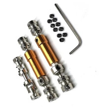 Full Metal Drive Shafts Upgrade Parts for MN86 128 G500 G Remote Control Crawler Car Modification Accessories