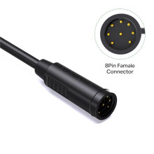 1T4 UART Mid Motor Bus Cable Professional Connect Cable for Bafang BBS01B 02B, Motors Display, Brake and Throttle
