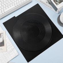 26 Stück Schwarze Vinyl-Schallplatten-Trenner, Trennblätter für 12-Zoll-Schallplattenaufbewahrung mit A-Z-Aufklebern
