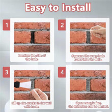 100 Pcs Stainless Steel Weep Hole Covers for Brick Walls, 2.75 in Brick Weep Hole Screens with Spatula Tool Stop Mice