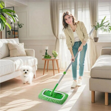 Toallas de Limpieza Reutilizables para Suelos (Grises)