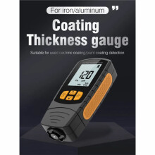 Misuratore Digitale di Spessore del Rivestimento con Rilevamento Accurato Fe/NFe e Display LCD Retroilluminato per Riparazioni Della Carrozzeria Auto