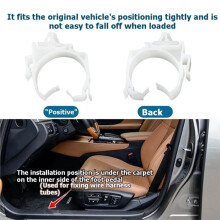 Car Carpet Mat Fixed Buckle Wire Harness Retainer Clip 58521-30150 for GS is 2013-2017