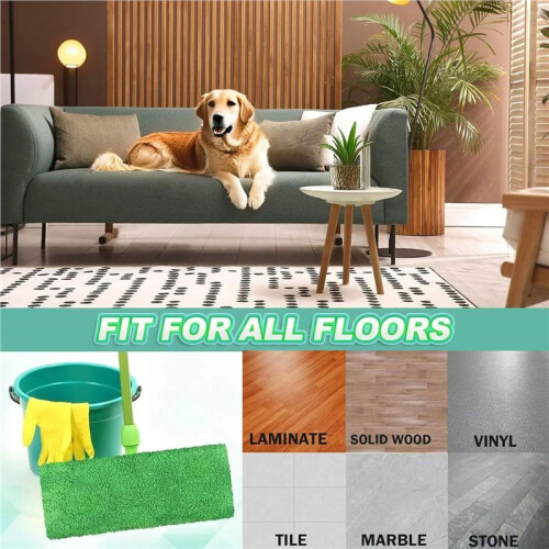 Reusable Mop Pads Toallas Para Trapear Pisos
