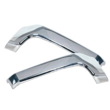 2PCS Front Bumper Trim Strip 6407A121 6407A122 for Pajero Montero V93 V97 V98 2015-2017