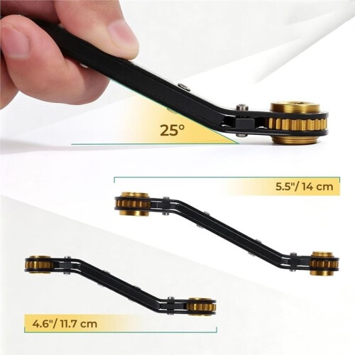 1 Conjunto de Chave de Serviço HVAC, Chave Catraca, para Reparo de Ar-Condicionado Split  e Refrigeração 2