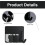 Set da 5 Organizer per Scope e Mop da Appendere al Muro, Supporto per Scope Autoadesivo da Montare A Parete Senza Forare e Mantiene 4