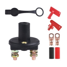 Interruptor Rotativo de Potência para Carro Caminhão Veículo Modificador Isolador Desconector com 2 Chaves Desconectar Bateria Interruptor