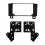 Painel de Rádio de Carro Double Din de 7 Polegadas para  LS400 para  Celsior 1995-2000 Kit de Painel de Instrumentos 4