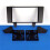 Painel de Rádio de Carro Double Din de 7 Polegadas para  LS400 para  Celsior 1995-2000 Kit de Painel de Instrumentos 5
