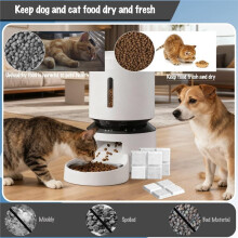 20 Stück Trockenmittelbeutel für Tierfutter für Petlibro Automatische Futterspender - Halten Tierfutter Trocken und Frisch