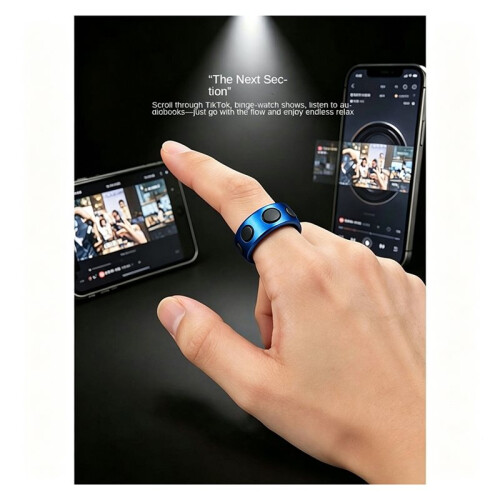 Wearable  Remote Control Wireless  Controller for Photo Taking Music  Pause Practical Button 2