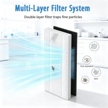 Replacement Parts for L8000 /Medion X20 SW Vacuum Cleaner Main Side Brush Filter Mop Dust Bag17Pcs
