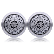 2 Stück Seiden-Dome-Auto-Tweeter, 2kHz-20kHz, Klarer Klang, Wetterfest für Auto-Audiosprecher B
