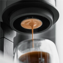 IKAPE Variable Diameter Espresso Portafilter Convex Basket 58mm Black,Precision High Extraction for Bottomless Portafilter A