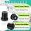 12PCS Ceramic Rubber Sandblasting Nozzle Tips, 2mm/2.5mm/3mm/3.5mm Abrasive Blast Nozzles Sandblaster Accessories 5