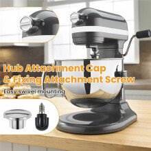 9709707 Mixer-Boden-Gummifüße-Hubkappen-Schraubensatz für Tilt- Standmixer Ersatzteile