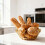 3pcs Metal Fruit Basket Set/Vintage Rustic Hanging Fruit Bowl Rack/Fruit Rack Storage Basket/Suitable for Kitchen Counte 5