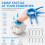 100 Pcs  Keyboard Switches with  Puller, 3-PIN Mechanical Keyboards Switches Replacement, with 10PCS Keychain 7