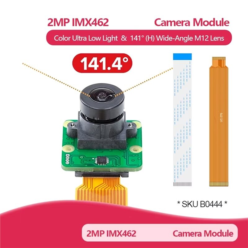 2MP IMX462 Color Ultra Low Light STARVIS Camera Module with 141 ...