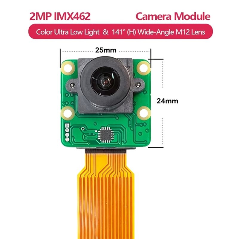 2MP IMX462 Color Ultra Low Light STARVIS Camera Module with 141 ...