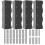 Easy Install Metal Brackets Outdoor Support L-Shaped Brackets Metal Corner Brackets Rust Resistance Weather Resistant 1
