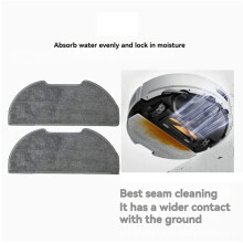 Mop Cloth Pads for D20 Air /F21/F21 /F20/F20 Robot Vacuum Replacement Parts Vacuum Mop Pad 6PCS