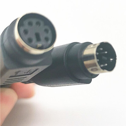 3Pcs PS/2 Mouse and Keyboard Extension Cable, 0.5m  Din 6 Pin Cable 1