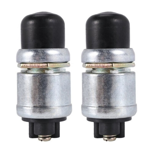 2pcs Engine Start Push Button Heavy-Duty Momentary Start  12V   Push Button Start (50 Amps)