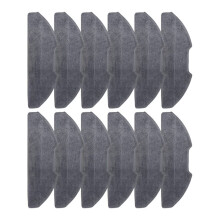 Paños de Limpieza para Aspiradora Robot para D20 Air /F21/F21 /F20/F20 , Piezas de Repuesto, Paño de Mopa 12 Piezas