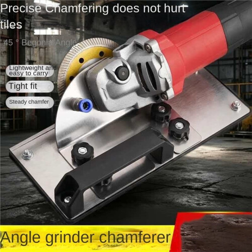 Long Angle Grinder Stand for Tile 45 Degree Chamfer Cutting 45 Tile Chamfering Tool for Cutting for Cutting Tile