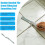 4 Pack Brick Jointer Tool, 1/2" X 5/8" Steel Brick Jointer for Masonry, Dual End Mortar Tool for Repointing 6