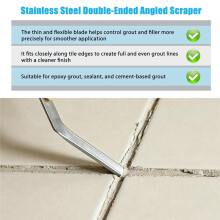 4 Pack Brick Jointer Tool, 1/2" X 5/8" Steel Brick Jointer for Masonry, Dual End Mortar Tool for Repointing