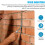 4 Pack Brick Jointer Tool, 1/2" X 5/8" Steel Brick Jointer for Masonry, Dual End Mortar Tool for Repointing 5