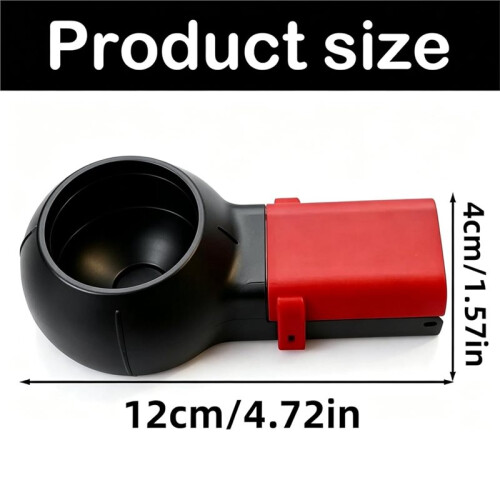 4PCS Universal Efficient Drill Dust Collector Box for Drywall Hole, Most Drill Bits for Home Renovation 2