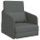 VidaXL vidaXL Folding Sofa Bed Dark Grey 65 x 80 x 83 cm Fabric 5