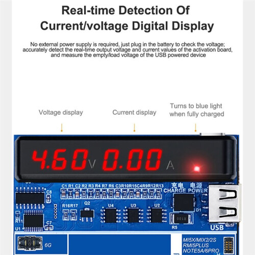 SS-916 Ultra Charging Activation Fixture 5-9V Adaptive Voltage Support to IP17 and Android Models